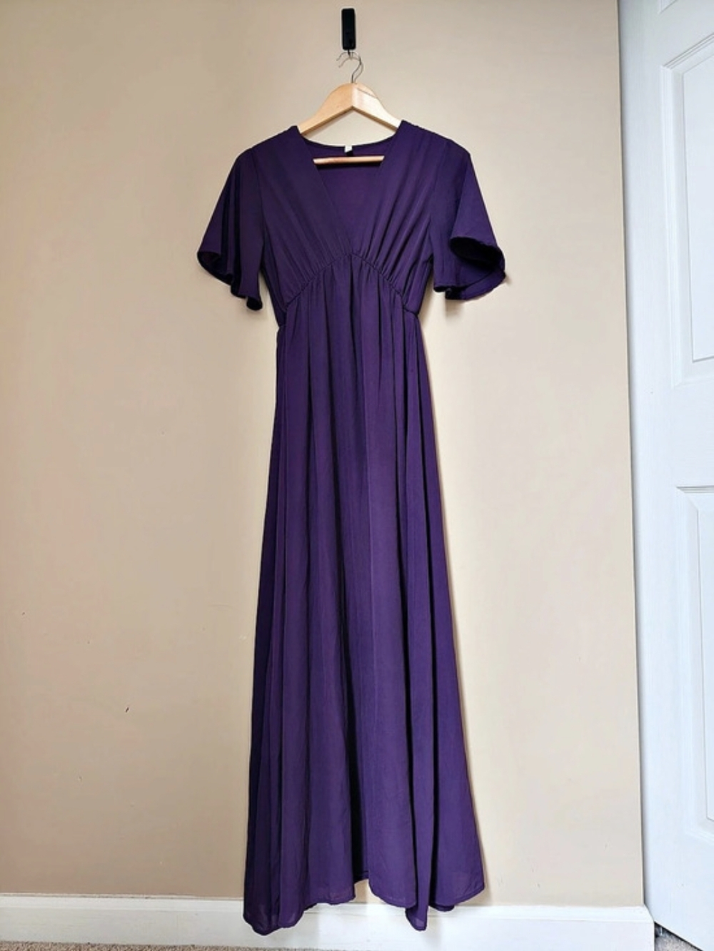 Pinkblush Purple Maxi Dress Size S Like New